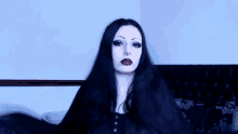 toxictears gothic girl gothgirl rock girl black hair