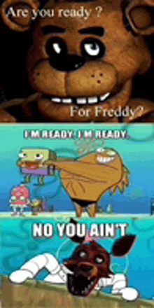 five nights at freddy 's is a video game that is based on a cartoon called spongebob squarepants .