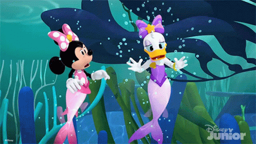 daisy duck and minnie mouse anime