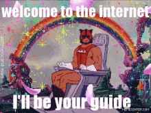 Meme Welcome To The Internet GIF - Meme Welcome To The Internet Ill Be Your Guide GIFs