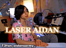 T3fan_aidansarmy_laser Aidan Gallagher GIF - T3fan_aidansarmy_laser Aidan Gallagher GIFs