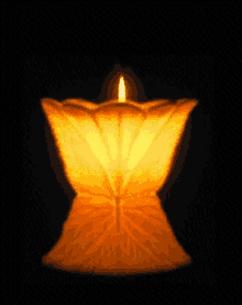 Orange Candle Candles GIF - Orange Candle Candles Light GIFs
