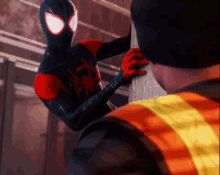Spider Man Miles Morales GIF - Spider Man Miles Morales Spiderman Miles Morales GIFs