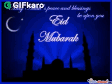 Eid Mubarak Gifkaro GIF - Eid Mubarak Gifkaro May Allahs Peace And Blessing Be Upon You GIFs