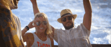 Hands In The Air On Boat GIF - Hands In The Air On Boat Having Fun GIFs