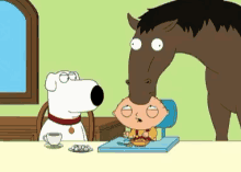 Stewie Family Guy GIF - Stewie Family Guy Horse GIFs
