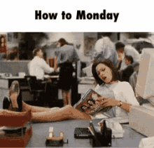 Mondays How To Monday GIF - Mondays How To Monday Tired GIFs
