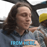 From Here Its All Downhill Michael Downie GIF - From Here Its All Downhill Michael Downie Downielive GIFs