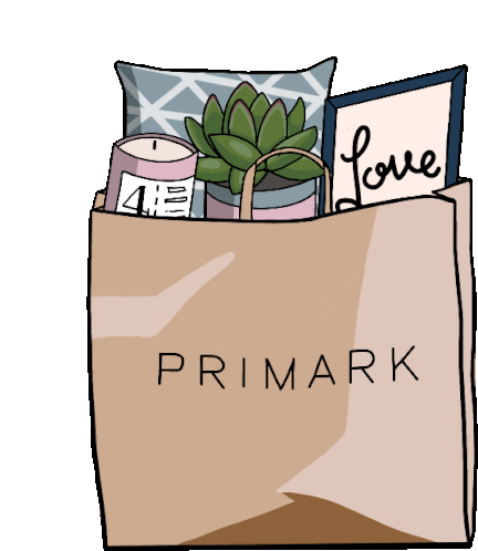 Primark Shopping Bag Sticker - Primark Shopping Bag Primark Bag Stickers