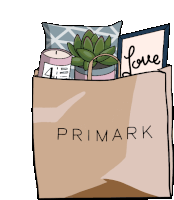 Primark Shopping Bag Sticker - Primark Shopping Bag Primark Bag Stickers