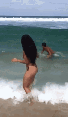 Elana Swept Away GIF - Elana Swept Away Waves GIFs