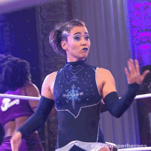Come Here Ice Cold GIF - Come Here Ice Cold Wow Women Of Wrestling GIFs