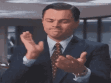 Applause Leonardo Dicaprio GIF - Applause Leonardo Dicaprio Clapping GIFs