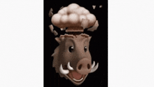 Hog Emoji GIF - Hog Emoji Shock GIFs