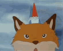 gnome fox animated