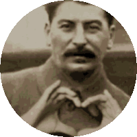 Stalin Stalingreets Sticker - Stalin Stalingreets Stalinheart Stickers