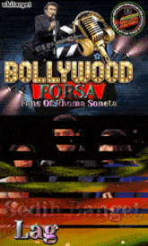 a poster for a movie called bollywood forsa