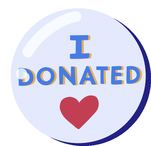 I Donated Giving Tuesday Sticker - I Donated Giving Tuesday Give Back Stickers