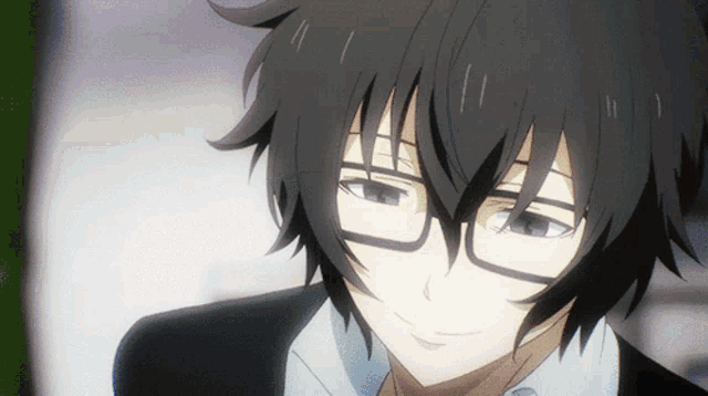 HD wallpaper: anime boys, Male, tongue out, pierced tongue, glasses, black  hair | Wallpaper Flare