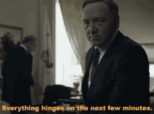 hoc house of cards kevin spacey frank underwood everything hinges on the next few minutes