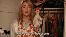 Grace With Her Long Lost Twin GIF - Seperated At Birth Grace Frown GIFs
