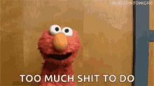 Elmo This Is Too Much GIF - Elmo This Is Too Much Faint GIFs