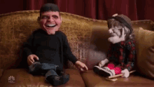 puppet laughing entertaining having fun darci lynne