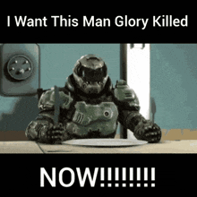 Glory Kill Doom Guy GIF