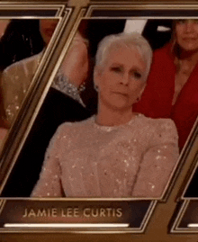 Jamie Lee Curtis Oscars GIF