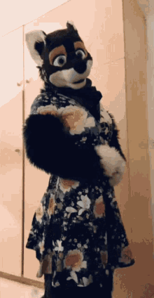 voksy girl furry fursuit costume