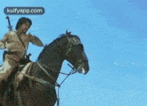Galloping The Horse.Gif GIF - Galloping The Horse Ramcharan Magadheera GIFs