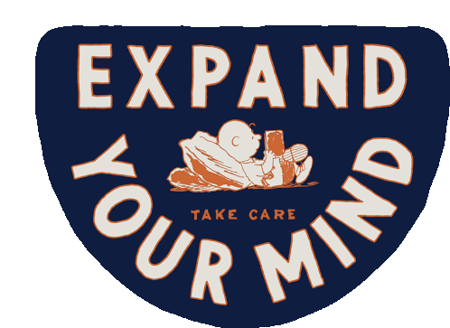Expand Your Mind Charlie Brown Sticker - Expand Your Mind Charlie Brown Peanuts Stickers