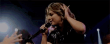 Ally Brooke Hernandez What Did You Say GIF - Ally Brooke Hernandez What Did You Say I Cant Hear You GIFs