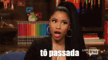 Passada GIF - Nickim Minaj Shocked To Passada GIFs