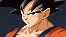 a close up of a cartoon character 's face and chest