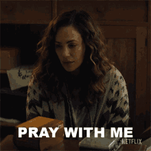 Pray With Me Erin Greene GIF - Pray With Me Erin Greene Kate Siegel GIFs