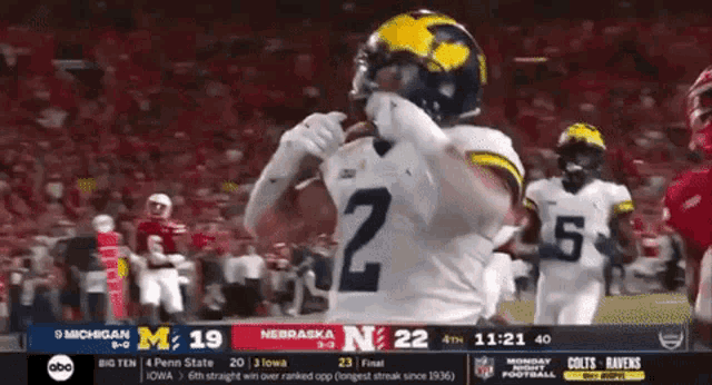 Corum Michigan Football GIF Corum Michigan Football Cornhuskers Discover Share GIFs