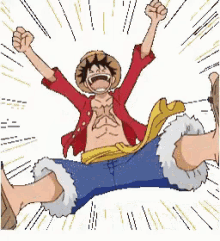 ¡toma! Eso Si Es Interesante GIF - One Piece Anime Salto GIFs