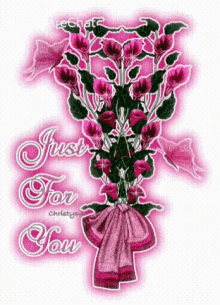Just For You Flowers For You GIF