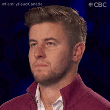 Staring At You Family Feud Canada GIF - Staring At You Family Feud Canada Looking At You GIFs