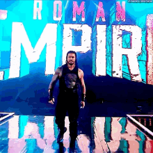 roman reigns entrance wwe wrestling wrestle mania