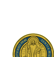 São Bento Medalha De São Bento Sticker - São Bento Medalha De São Bento Sao Bento Stickers