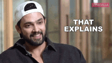 That Explains A Lot Parth Samthaan GIF - That Explains A Lot Parth Samthaan Pinkvilla GIFs