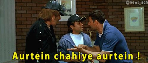 Bhagam Bhag Aurtein Chahiye Aurtein GIF - Bhagam Bhag Aurtein Chahiye Aurtein Ladki Chahiye Ladki GIFs