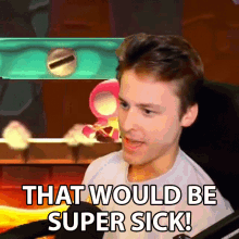 That Would Be Super Sick Sam GIF - That Would Be Super Sick Sam Red Falcon GIFs