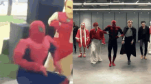 Spider Man Nct Mark Spider Man GIF - Spider Man Nct Mark Spider Man Get Loose With It Nct GIFs