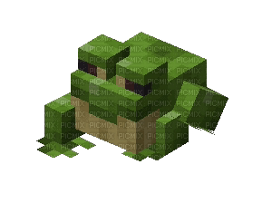 Minecraft Frog Picmix Sticker - Minecraft frog Picmix - Discover & Share  GIFs