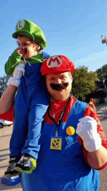 Trunk Or Treat Mario Luigi GIF