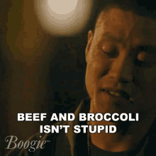 Beef And Broccoli Isnt Stupid Alfred Chin GIF - Beef And Broccoli Isnt Stupid Alfred Chin Boogie GIFs