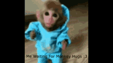 waiting forehead kiss monkey hugs bestie